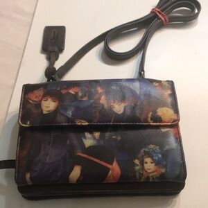 NWOT Beautiful and Unique Renoir Icon Los Angeles Cross Body Purse